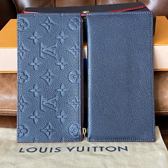 *SOLD* Louis Vuitton Felicie Pochette Monogram Empreinte Leather - Picture 14 of 16